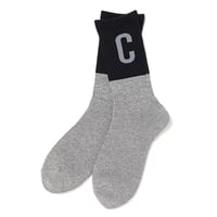 チャレンジャー CHALLENGER　C SOCKS（GRAY LOGO）
