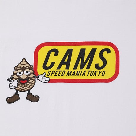 チャレンジャー CHALLENGER CAMS RINGER TEE WHITExRED