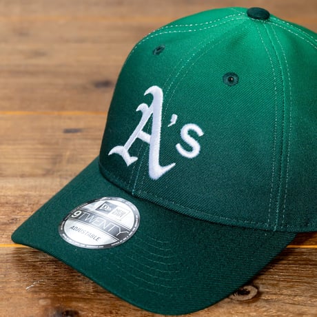NEW ERA・ニューエラ　9TWENTY MLB Gradation オークランド・アスレチックス グリーングラデーション