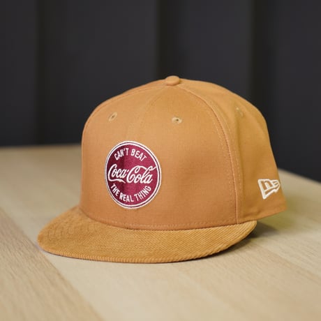 NEW ERA・ニューエラ 59FIFTY Coca-Cola コカ･コーラ ライトブロンズ/ウィート
