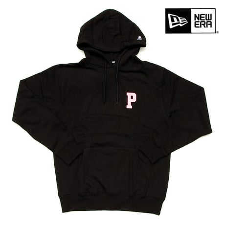 NEW ERA・ニューエラ　ピンクパンサー プルオーバー フーディ PULLOVER HOODIE PINK PANTHER P BLACK（M）