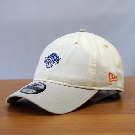 NEW ERA・ニューエラ 9TWENTY NBA Mini Logo ニューヨーク・ニックス クローム/ストーン
