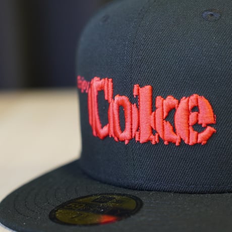 NEW ERA・ニューエラ 59FIFTY Coca-Cola designed by Kosuke Kawamura コカ･コーラ ブラック