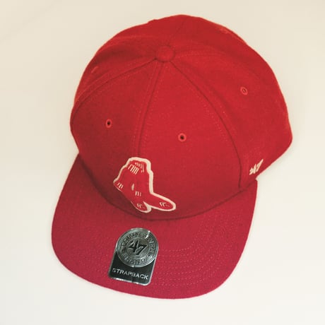 Vintage/DeadStock　Red Sox Cooperstown FOWLER’47CAPTAIN Red