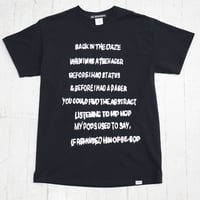 DE SINGSMAN　〈90’s USED加工〉　ATCQ Excrusions 1991 Tee（ブラック）