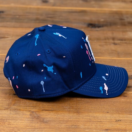 NEW ERA・ニューエラ　9FORTY A-Frame スプラッシュエンブロイダリー ロサンゼルス・ドジャース（ダークロイヤル）　大谷翔平　SHOHEI OHTANI