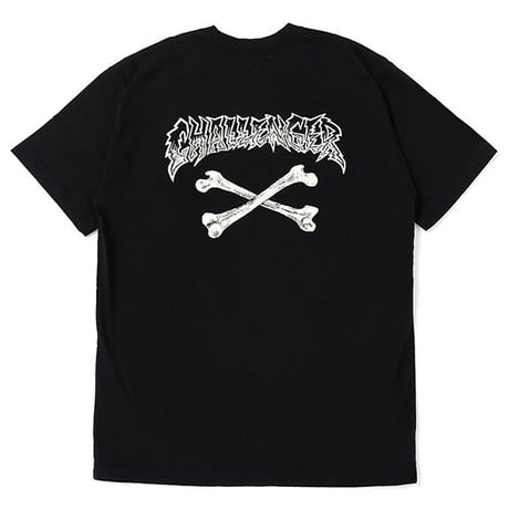 チャレンジャー CHALLENGER　CROSS BONE TEE（BLACK）