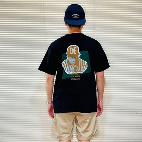 DE SINGSMAN　23ver LATE80s "B" 偉人シリーズ　Tee（ブラック）