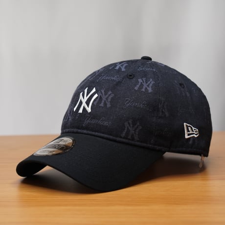 NEW ERA・ニューエラ 9TWENTY MLB Jacquard ニューヨーク・ヤンキース ブラック