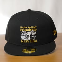 NEWERA・ニューエラ 59FIFTY PEANUTS ピーナッツ FRIENDSHIP ブラック 14682622