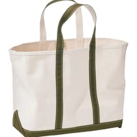 L.L.Bean　エルエルビーン　ボート・アンド・トート、オープン・トップ　L.L.ビーン Boat and Tote Large Antique Olive