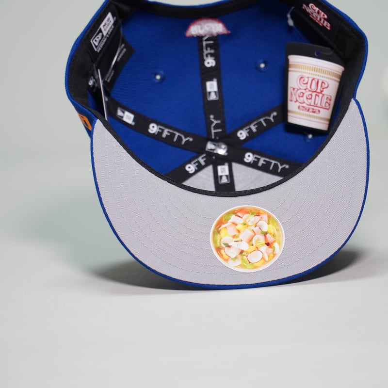 ポ*チ様 シーフードヌードル　キャップ 青　ニューエラ NEWERA・ニューエラ 9FIFTY CUP NOODLE カップヌードル シーフード味