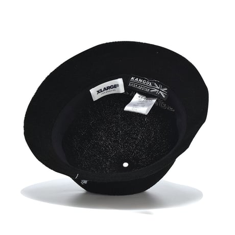 エクストララージ XLARGE x KANGOL BERMUDA HAT BLACK
