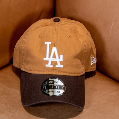 NEW ERA・ニューエラ　  9THIRTY Washed Duck ロサンゼルス・ドジャース（ライトブロンズ・ブラウンバイザー）　大谷翔平　SHOHEI OHTANI