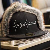 NEW ERA・ニューエラ　   59FIFTY ドッグイヤー Yohji Yamamoto FW22 シグネチャーロゴ ブラック　未使用品