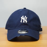 NEW ERA・ニューエラ 9TWENTY ニューヨーク・ヤンキース クーパーズタウン Damaged Duck Canvas オーシャンサイドブルー