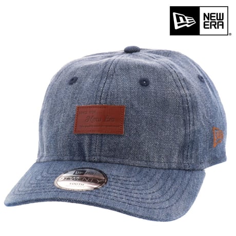 NEW ERA・ニューエラ　YOUTH ニューエラ 9TWENTY  NEW ERA DENIM BRWLP WASDEN LP（ウォッシュドデニム）