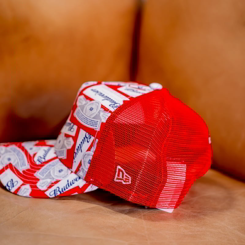 Budweiser New Era トラッカーキャップ アジャスタブル NEW ERA ニューエラ バドワイザー キャップ 9FORTY A-Frame
