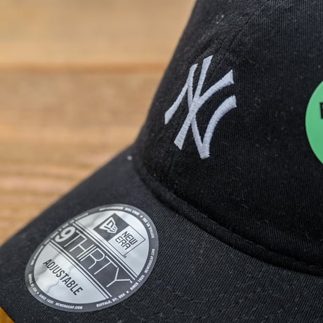 NEW ERA・ニューエラ　9THIRTY ウォッシュドコットン ニューヨーク・ヤンキース （ブラック）
