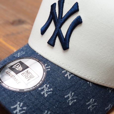 NEWERA・ニューエラ　9FORTY AFTR NEYYAN JACQUARD NVY CRM 14109686 NVY