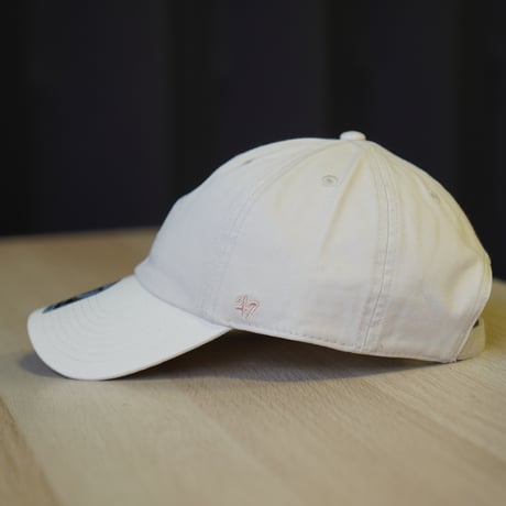 47BRAND フォーティーセブン キャップ 47 クリーンナップ ロサンゼルス・エンゼルス YUKARI HAYASHI Mini Logo ボーン / ホワイト