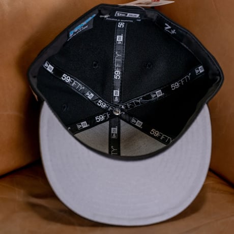 NEW ERA・ニューエラ　59FIFTY ドラえもん キャップ ブラック グレーアンダーバイザー