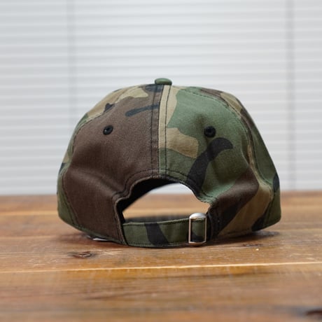 NEWERA・ニューエラ　9TWENTY Super Heavy Wash Racer Logo ウッドランドカモ