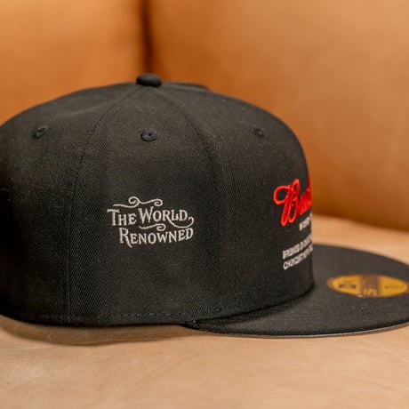 NEW ERA・ニューエラ　 59FIFTY Budweiser バドワイザー ラベルロゴ（ブラック） 7 1/2
