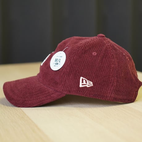 NEW ERA・ニューエラ 9TWENTY Corduroy コーデュロイ ロサンゼルス・ドジャース ワイン