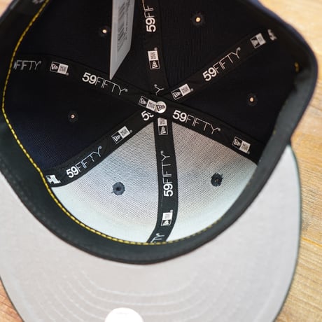 NEWERA・ニューエラ　59FIFTY Powered by GORO NAKATSUGAWA（min-nano）ニューヨーク・ヤンキース ネイビー ダークグリーンバイザー