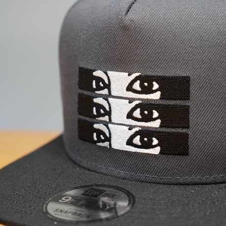 NEW ERA・ニューエラ 9FIFTY A-Frame kansaï yamamoto Face ダークグラファイト/ブラック