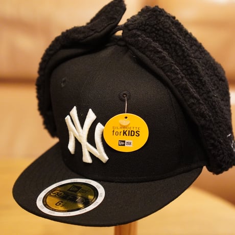 NEW ERA・ニューエラ　 Kid's 59FIFTY Dog Ear ドッグイヤー ニューヨーク・ヤンキース ブラック 14325241