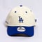 NEW ERA・ニューエラ　 9TWENTY MLB Side Logo ロサンゼルス・ドジャース ミニロゴ（クロームホワイト・ダークロイヤルバイザー）　大谷翔平　SHOHEI OHTANI