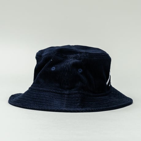 NEW ERA・ニューエラ　 バケット01 MLB Corduroy コーデュロイ ニューヨーク・ヤンキース（ネイビー）（M/Lサイズ）