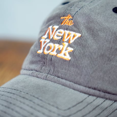 NEW ERA・ニューエラ　9TWENTY The New York マイクロコーデュロイ ダークグレー 14699398