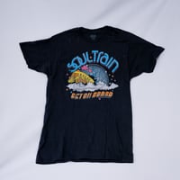 AMERICAN CLASSICS・アメリカンクラシックス　「SOUL TRAIN」Tシャツ（SMOKE・Mサイズ）