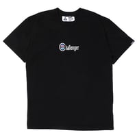チャレンジャー CHALLENGER SUNSET EMBROIDERED TEE BLACK