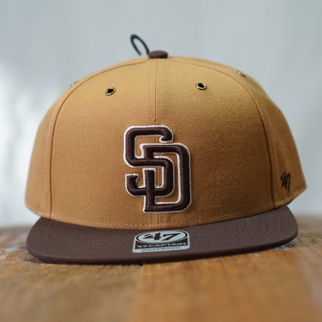 47BRAND フォーティーセブン キャップ ’47 サンディエゴ・パドレス Camel x Brown '47 CAPTAIN B-WRKSP21WBP-QL