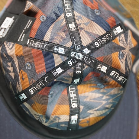 NEW ERA・ニューエラ 9THIRTY Pendleton ペンドルトン ウーブンパッチ ネイビー 14699525
