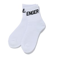 チャレンジャー CHALLENGER　LOGO SOCKS（WHITE）