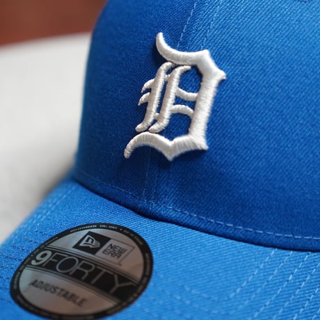NEW ERA・ニューエラ　9FORTY MLB Woven Label デトロイト・タイガース ブライトロイヤル