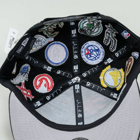 NEW ERA・ニューエラ　  9FIFTY Team Logo Allover NBA（ブラック）