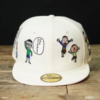 NEW ERA・ニューエラ　59FIFTY さくらももこ ちびまる子ちゃん オールオーバー クローム  14693459