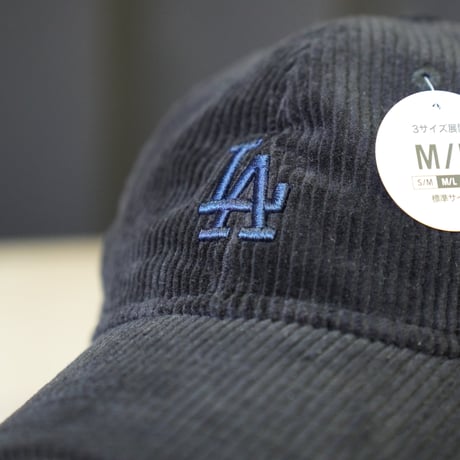 NEW ERA・ニューエラ 9TWENTY Corduroy コーデュロイ ロサンゼルス・ドジャース ブラック