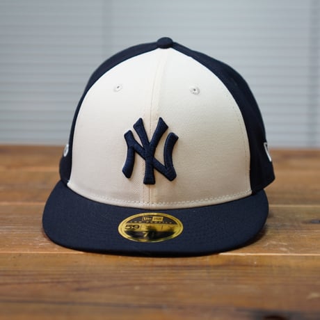 NEWERA・ニューエラ　LP 59FIFTY MLB 2-Tone ニューヨーク・ヤンキース クロームホワイト/ネイビー