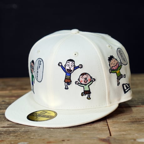 NEW ERA・ニューエラ　59FIFTY さくらももこ ちびまる子ちゃん オールオーバー クローム  14693459