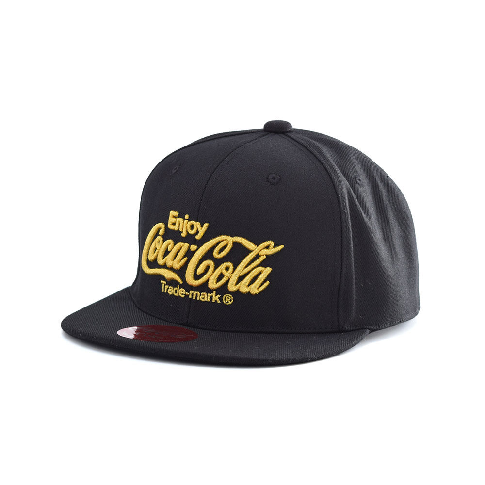 Coca-Cola コラボキャップ Coca-Cola・コカコーラ Enjoy Coca-Cola CAP BLACK/GOLD