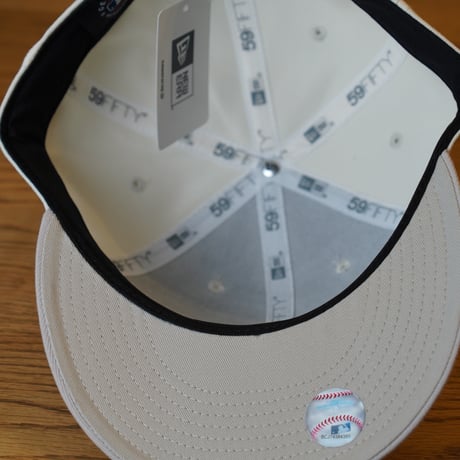 NEWERA・ニューエラ　LP 59FIFTY White Pack ロサンゼルス・ドジャース クローム ストーンバイザー