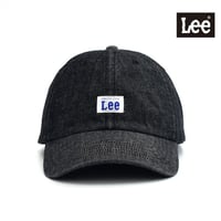 LEE CAP　LE LOW CAP DENIM BLACK
