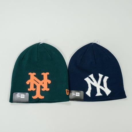 NEWERA・ニューエラ　    ベーシック ビーニー Cooperstown クーパーズタウン ニューヨーク・メッツ ブリティッシュグリーン